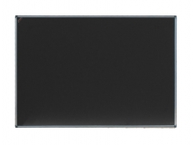 Одноэлементная черная меловая доска (магнитная) в алюминиевом профиле 100 х 120